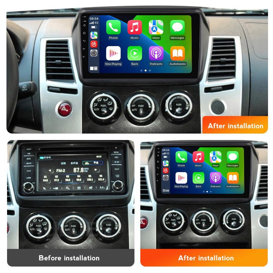 Основная плата Android-навигации Mitsubishi Pajero Sport/L200 с совместимостью с CarPlay