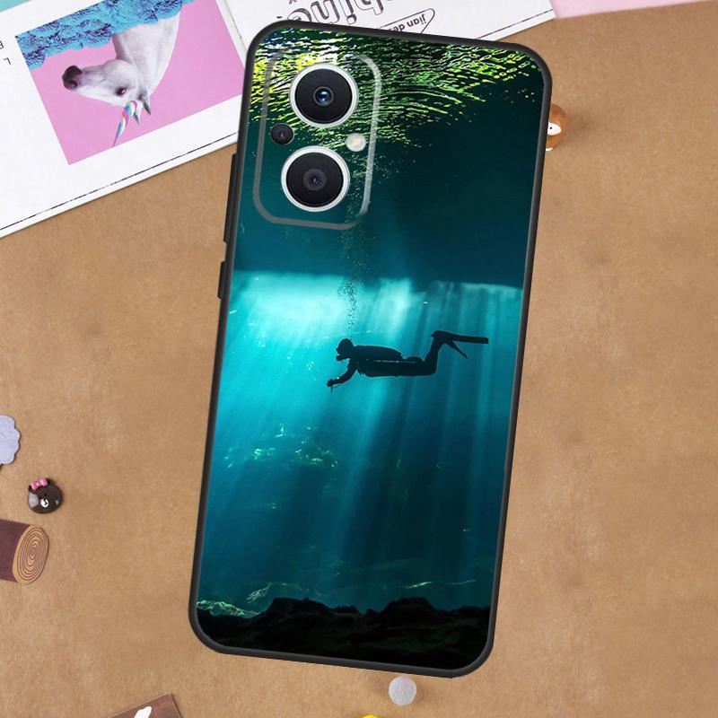 Scuba Diving For OPPO Reno 12 13 14 11 10 Pro 14F 13F 12F 11F 7 8 Lite 8T OPPO Find X9 X5 X6 X8 Pro Case