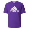 Thanks Funny Graphic Printing TShirts Comfortable Summer Pure Cotton Tops For Men Women  My Body My Choice Basic Men Clothing