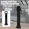 Защитный чехол для микрофона, силиконовый чехол, противоскользящий захват, ударопрочный, ударопрочный, защитный чехол для микрофона