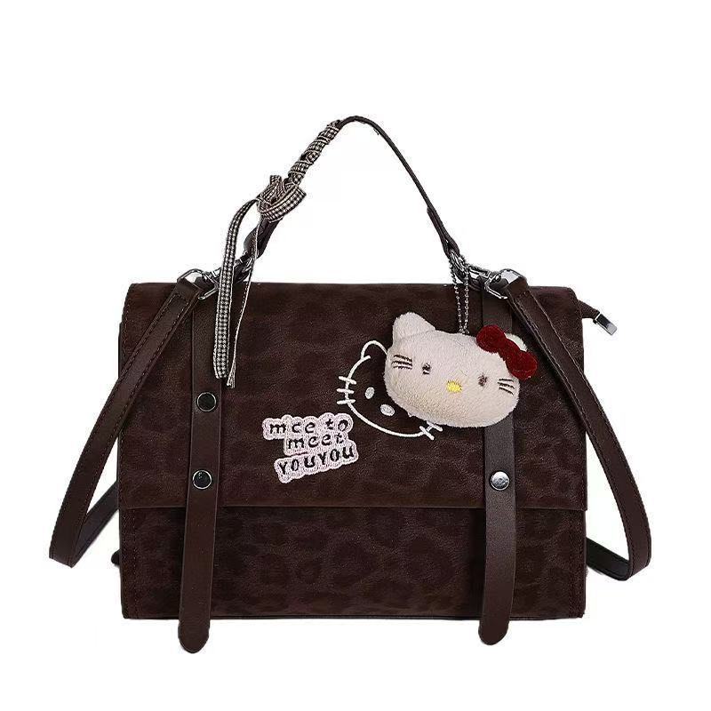 Leopard Print Backpack For Women With Pu Material And Adjustable Shoulder Straps