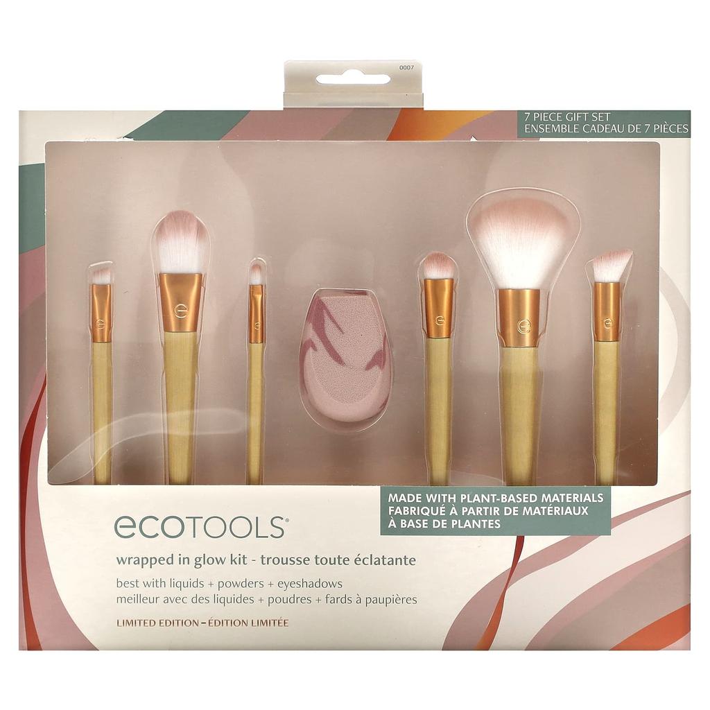 ecotools Individually Packaged Glow Kit, Limited Edition, Set of 7