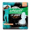 Whisper Bindazzz Nights 20 Подгузники-прокладки XXXL, До 0% протечек всю ночь, Для очень обильных выделений, Почти на 75% длиннее с более широкой задней частью, Двойное объятие Wi