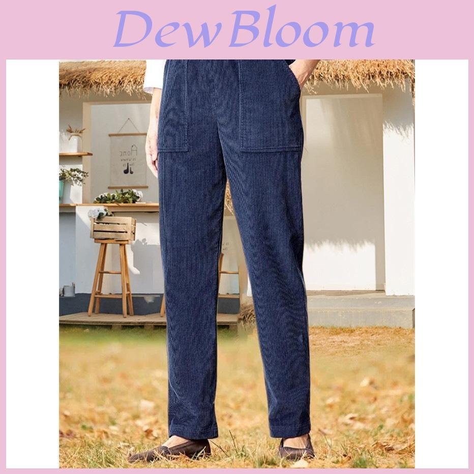Cotton Corduroy Casual Pants For Women With Pockets And Trousers For Summer Comfort