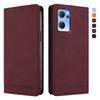 Magnetic Phone Book Case For OPPO Reno 7Z 7 6 5 Lite 7 5 F 5 4 F 4 Lite RFID Anti-Theft Flip Leather Cover Card Holder