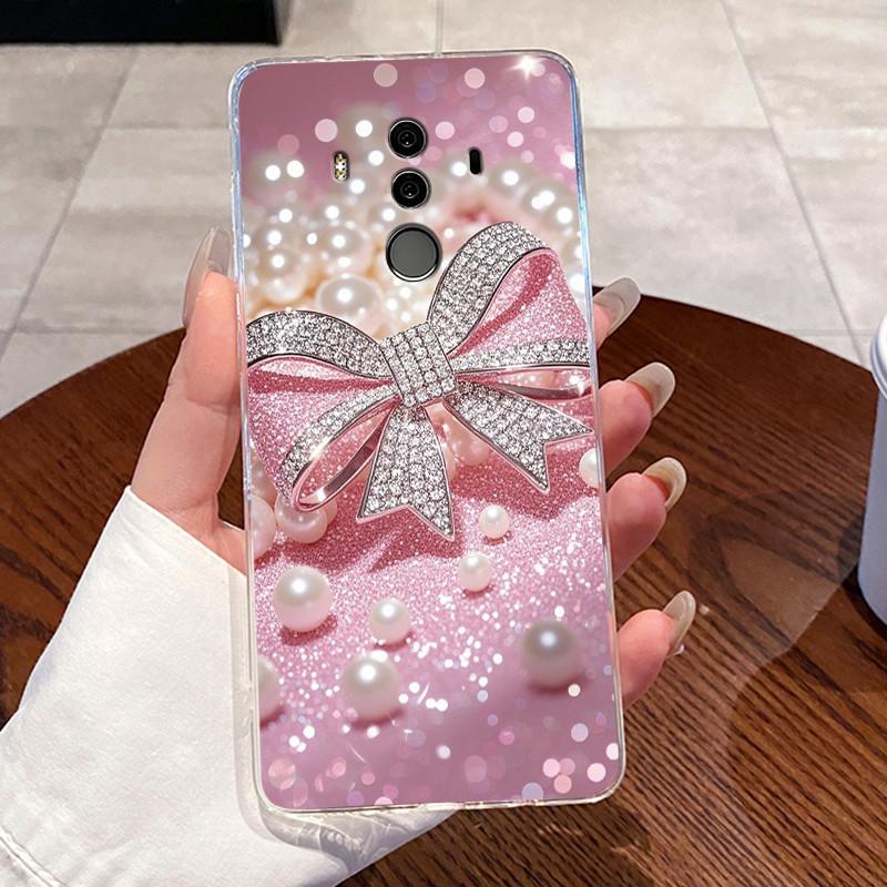 Для Huawei Mate 10 Pro Чехол Huawei Nova 2i Чехлы Huawei Mate 10 Lite Обложки Прозрачный Силикон Мягкий ТПУ Чехол Милый Кот Чехол для Телефона