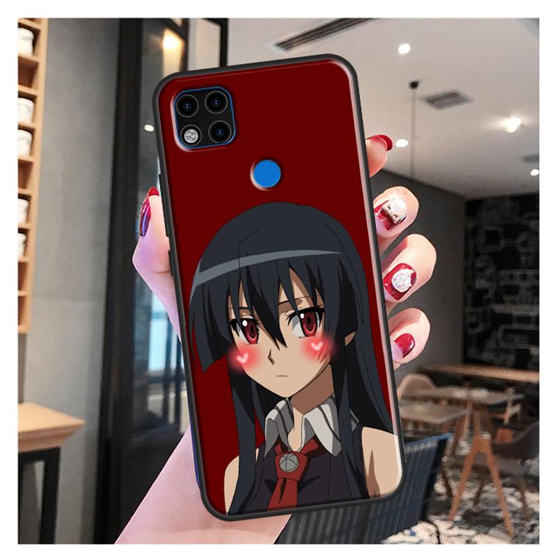Чехол Akame Ga Kill Anime для Redmi 10, чехол для Xiaomi Redmi Note 11 Pro 8 9 10 Pro 8T 9S 10S 9A 9C 9T, чехлы
