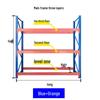 Heavy Duty High Bay Beam Type Pallet Racking for Warehouses