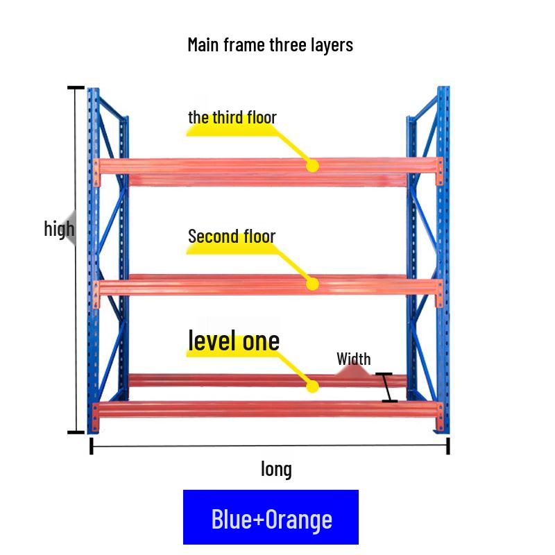 Heavy Duty High Bay Beam Type Pallet Racking for Warehouses