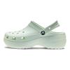 Crocs Классические клоги на платформе Удобные Простые клоги Женские клоги Светло-зеленые 206750-3YF