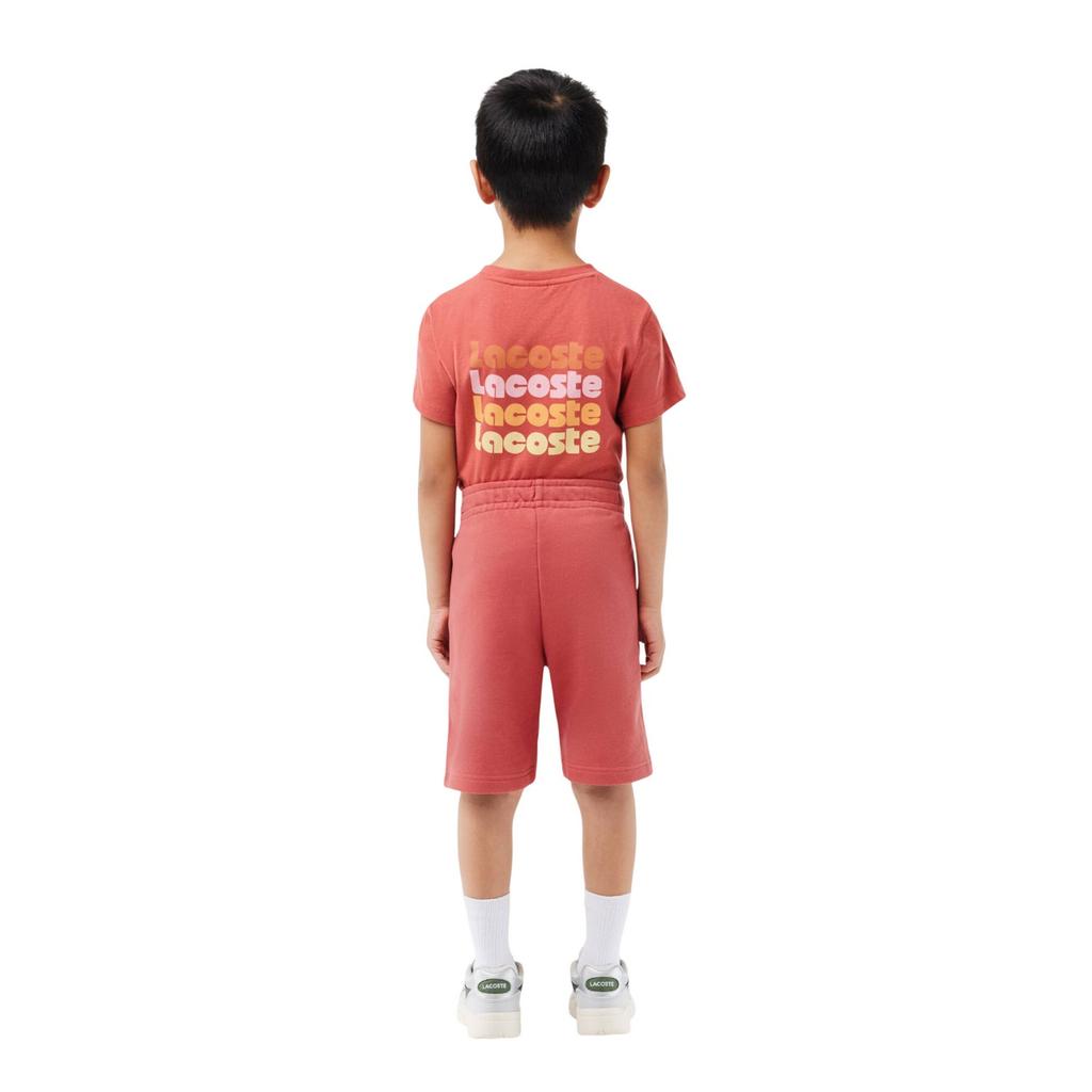 Lacoste Childrens/Kids Fleece Print Shorts