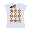 Marvel Womens/Ladies Avengers Christmas Gingerbread Cotton T-Shirt