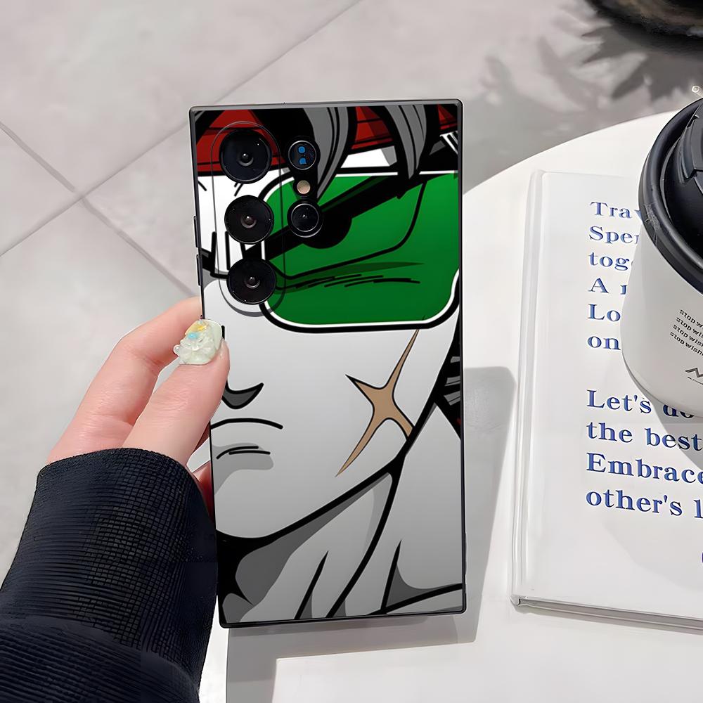 Dragon Ball Saiyan Goku Combat Power Phone Case For Samsung S26 Ultra S25 Edge Ultra S23 S22 S21 S20 Ultra Plus S24 Fe Glass Cov