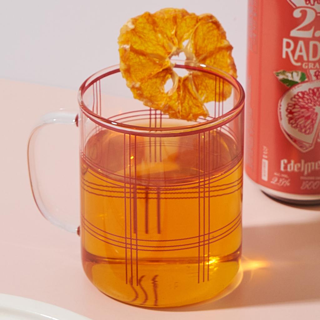 LASSIETTE LUVY Стеклянная чашка для кружки (430ml), Тарелка Посуда Розовая