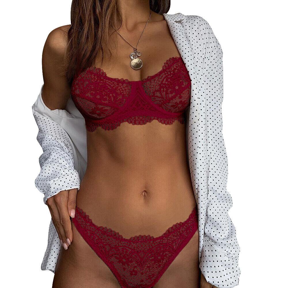 Женский сексуальный кружевной бюстгальтер пуш-ап, трусики, трусы, нижнее белье, ночное белье, нижнее белье