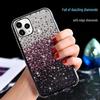 Креативный градиентный чехол для iPhone со стразами для 13, 16, XS Max, XR, SE и 17