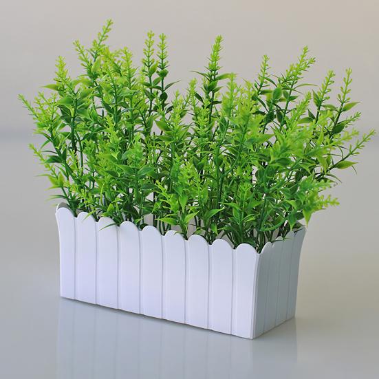 Практичный бонсай из искусственной травы, простой в уходе, нежный дизайн, реалистичный