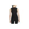 Nike Yoga Crochet-Edge Sleeveless Sports Tank Top Women Tops Black DA1047-010