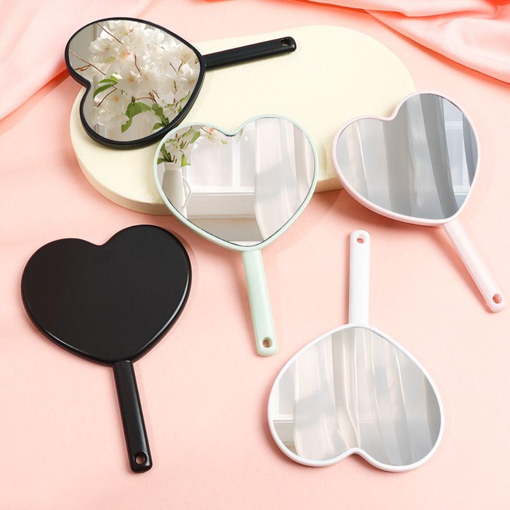 Cute Love Makeup Mirror Makeup Mirrors Handheld Makeup Mirror 2024 Mini Love Mirror