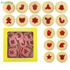 Christmas Cookie Molds,Milk And Fruit Jam Filled Sugar Cookie Baking Molds,Various Shapes Of Round Cake Molds