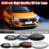 Автомобильная наклейка Ford Новая 2025 Горячая 12.5-14.5-17.5-22.5см Автомобильная решетка радиатора Логотип Багажник Аксессуары Наклейка на капот Для Ford Focus mk2 mk3