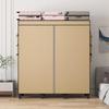 Portable, Easy-to-Assembly Closet, Moisture-Proof, Dust-Proof, Mildew-Resistant, Non-Woven Fabric, Dormitory Bedroom Clothes Storage Cabinet, Multi-La