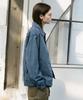 Horlisun Liverty Denim Check Jacket Navy