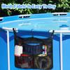 Durable Polyester Large Mesh Organizer Versatile Outdoor Pool & Bath Toy Storage Hanging Bag for All Ages
