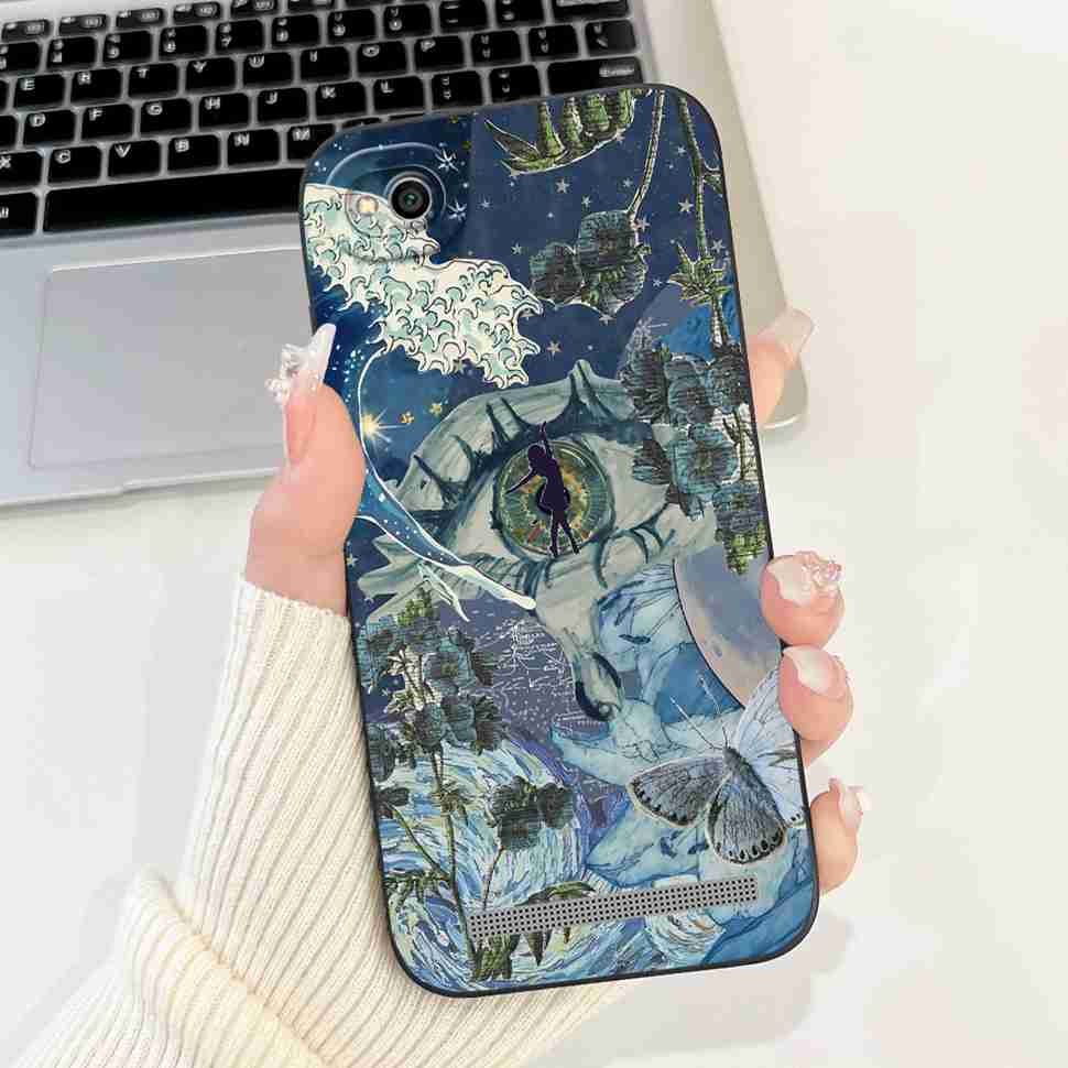 For Xiaomi Redmi 5A MCG3B Case Colorful Flowers Soft Silicone Cover For Redmi 5A redmi 5a MCG3B 5.0" Cute Rabbit Bumper Shell