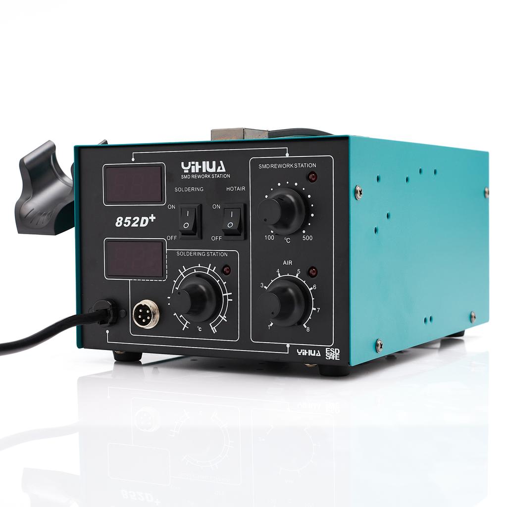 Yihua 852D+ 2-In-1 Soldering Station