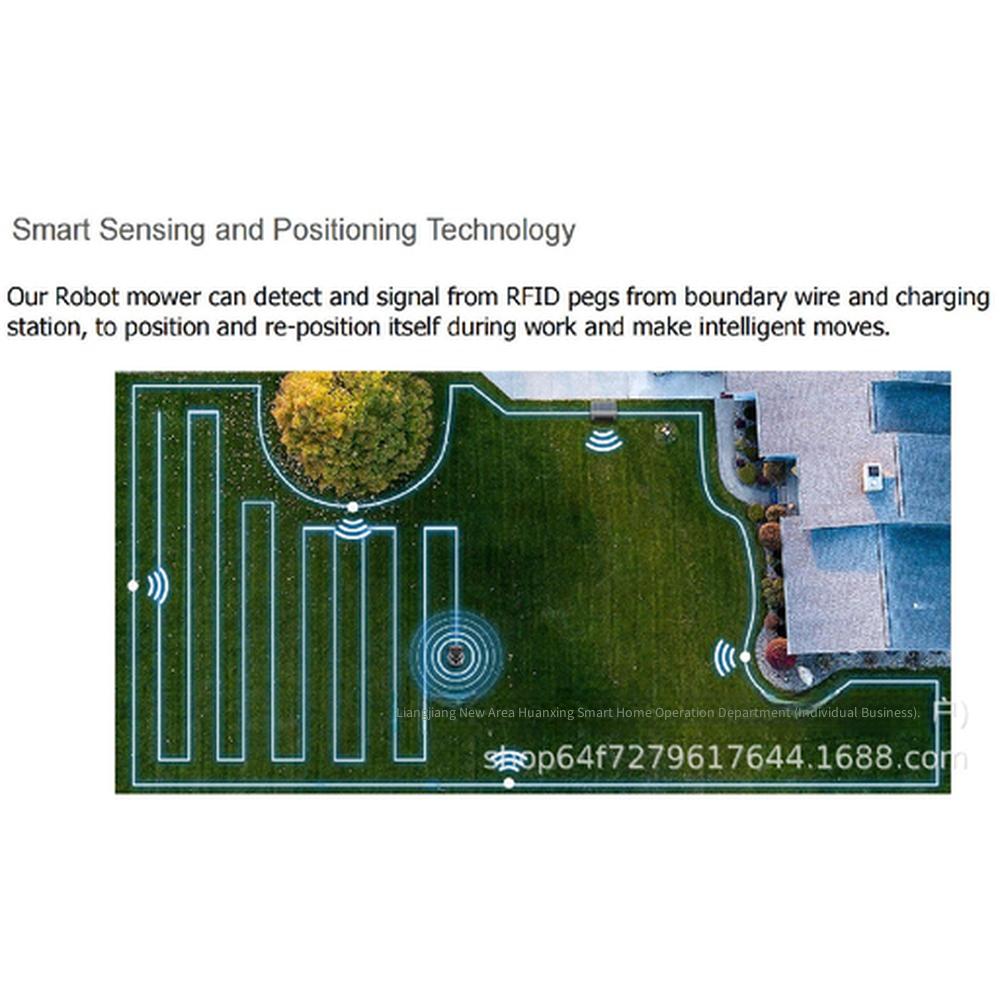 SUNTEK i1000 Smart Robotic Lawn Mower, APP Control, Automatic Garden Grass Cutter for 1000 square meters Lawn