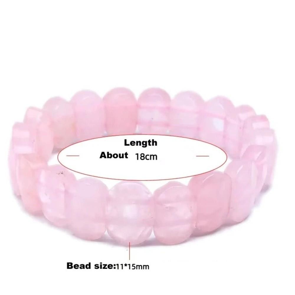 Square Beads Crystal Jewelry Multi-faceted Beads Fashionable Bracelet Women's Jewelry