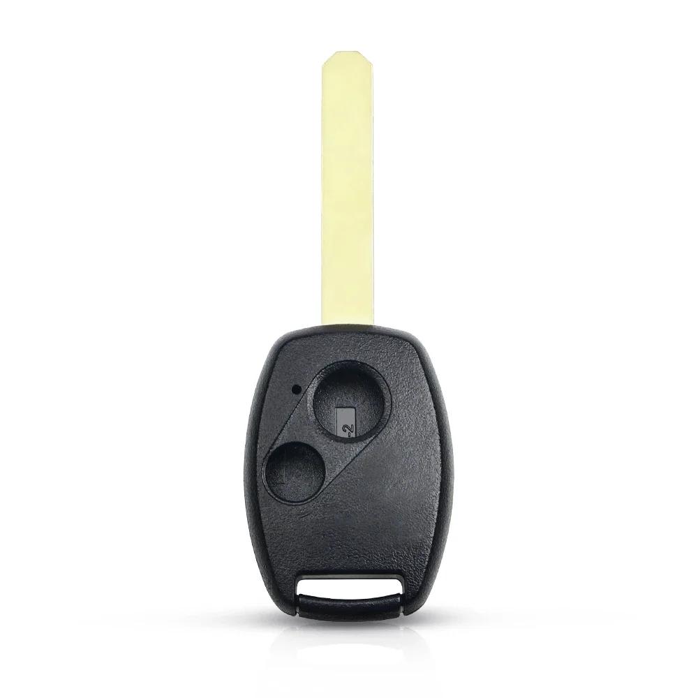 KEYYOU Remote Car Key Shell Case Cover For Honda  Accord CR-V Pilot Civic Insight Ridgeline 2003 2008 2009 Fob 2 3 4 Buttons