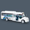 Bus Plastic Public Playset With Sound And Light Function Kids Model Simulation
