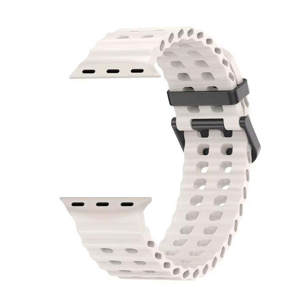 Ocean Strap for apple watch 10 Band 44mm 45mm 41mm 49mm 42mm 46mm silicone correa bracelet iWatch series 5 7 6 3 se 8 Ultra 2 9