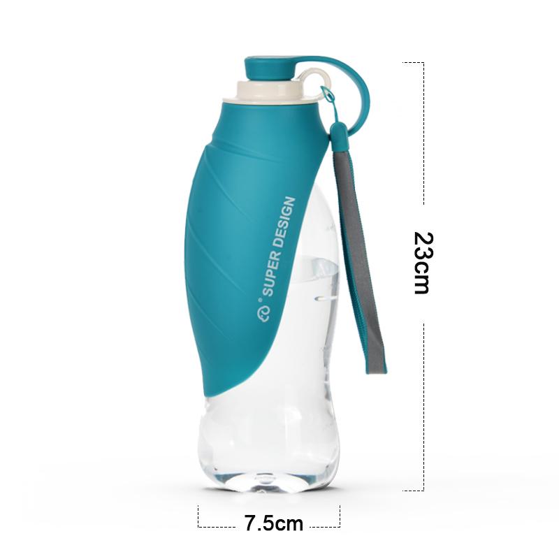 Портативная бутылка для воды для собак, силиконовый герметичный диспенсер для воды для щенков и кошек, прогулочная поилка для маленьких и больших собак, товары для домашних животных