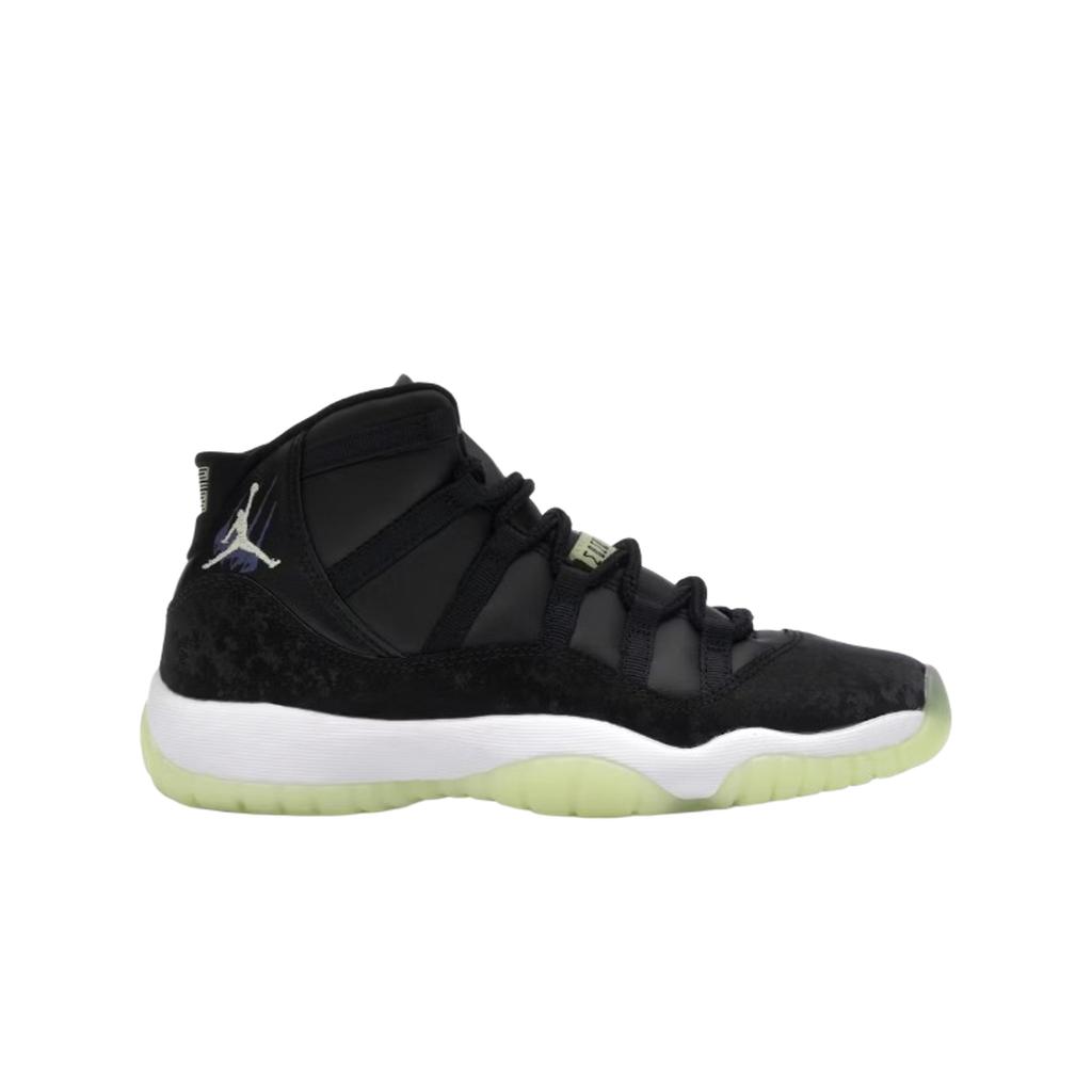 Jordan Air  11 Удобные Универсальные Нескользящие Прочные Высокие Детские Баскетбольные Кроссовки Детские кроссовки Черные IB1378-001