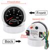 4 in 1 Multi-functional Gauge Meter Car Boat 2 IN 1 85mm GPS Speedometer for Truck Boat 7 Colors Backlight 2 Gauge Set 0-10Bar
