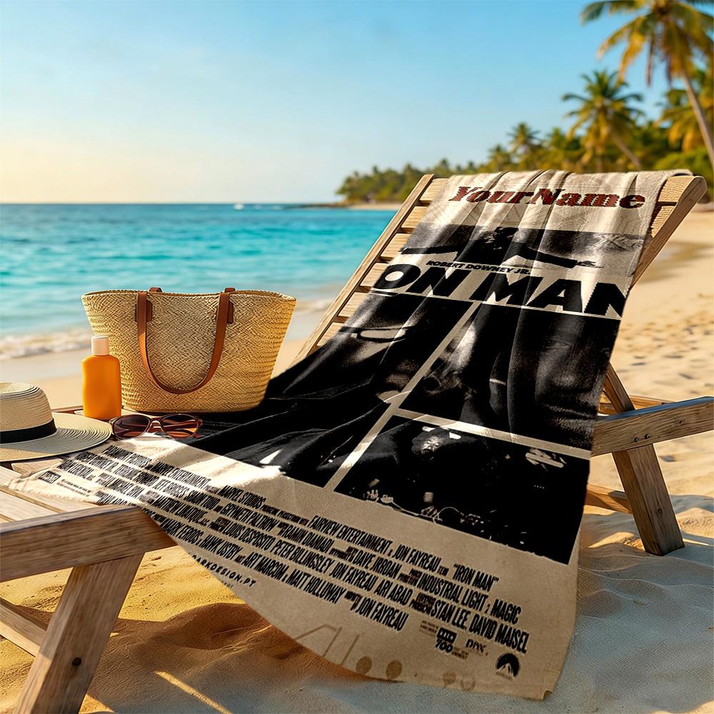 Incredibox Customized Name Beach Towel Super Soft Microfiber Quickdry Fabric