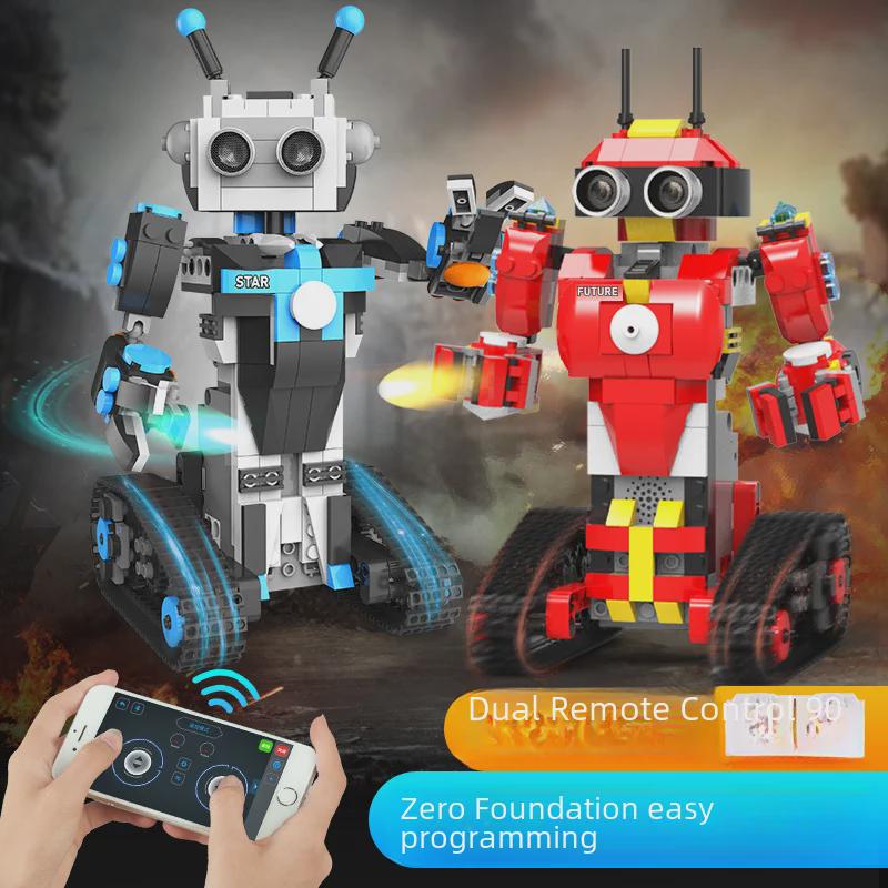 STEM Educational Robot MOC Building Blocks for Kids