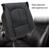 GXARTS Driver Side Bottom Replacement Leather Seat Cover Black #5B or 6B Compatible with Ford F250 F350 F450 F550 2011 2012 2013 2014 2015 2016