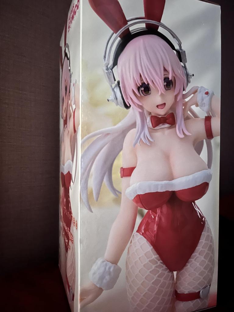 Super Sonico BiCute Bunnies Figure -Red ver.- Prize Figure