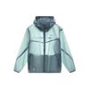 Li Ning Color Block Zip Up Hooded Long Sleeve Sun Protection Windbreaker Jacket Men Jackets Lime-Green AFDT163-2