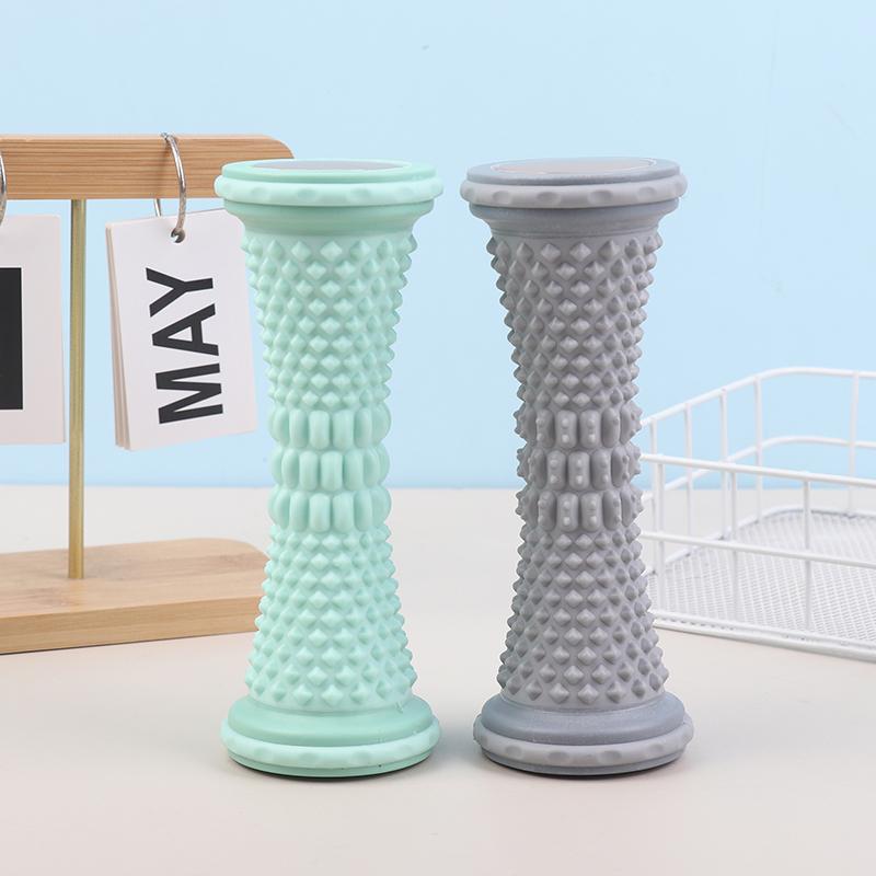 Foot Massager Roller Yoga Massage Ball Plantar Fascia Roller Muscle Relaxation Pain Relief Care Plastic Manual Foot Massager