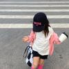 Fashion Letter Children Baseball Cap Embroidery Boys Girls Hip Hop Snapback Hat Summer Adjustable Kids Solid Color Peaked Caps