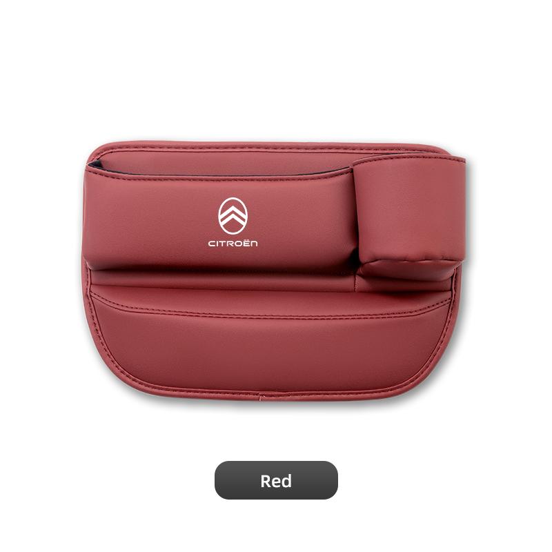 PJHC7 Car Seat Organizer Gap Filling Storage Box For Citroen C5X C3 C4 Aircross Picasso Cactus Celysee e-C3 e-C4 C6 C1 C2 Berlingo