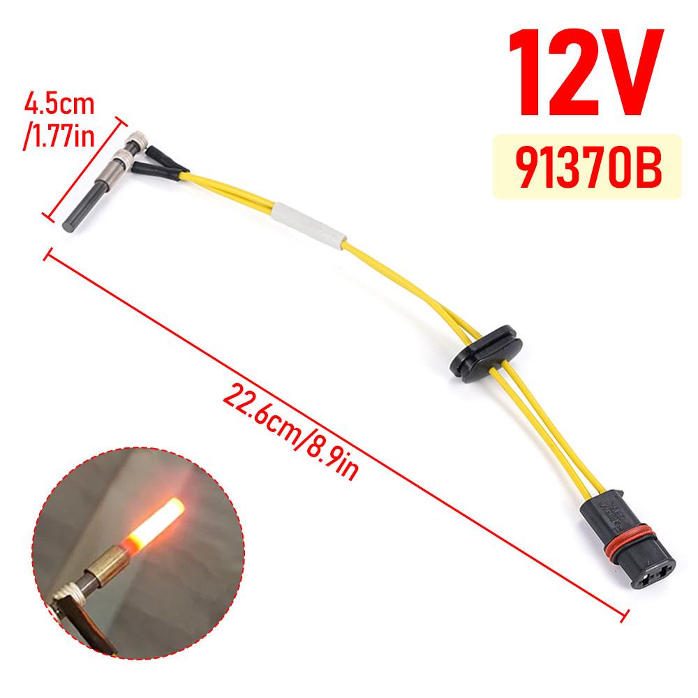 12 В 24 В для Webasto Air Top 3500 5000 автомобильный дизельный стояночный обогреватель керамическая свеча накаливания 9 1370B / 91371B дизельные стояночные обогреватели