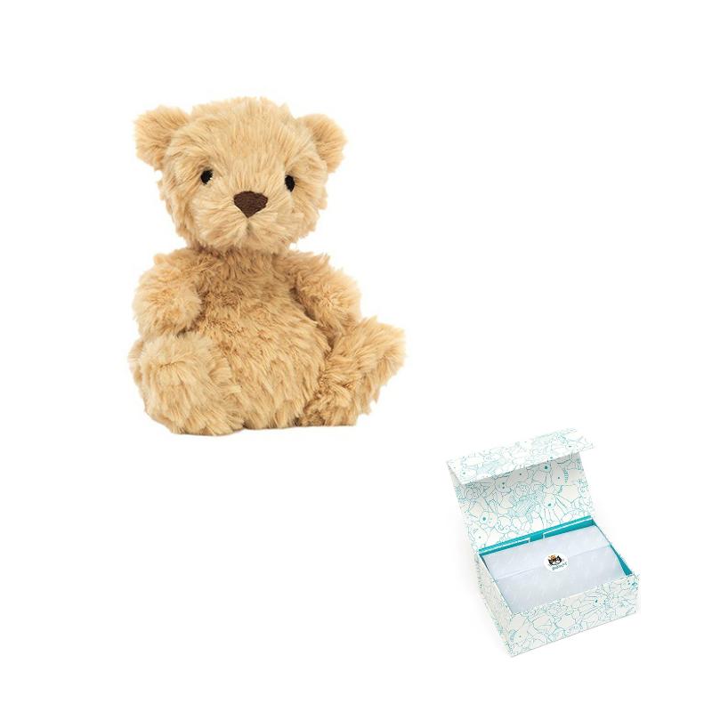 JELLYCAT Bear Series Bear Companion Comfort Doll Plush Doll 15cm high