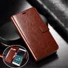 IPhone Samsung Huawei Xiaomi uchun hashamatli qopqoqli charm g'ilof