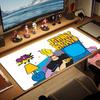 Johnny Bravo Print  Cushion Non-slip Laptop Tablet Big Mousepad XXL Mat Mini PC Playmat With Lock edge